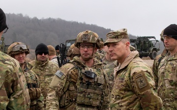 10th Mountain Division visited by Lt. Gen. Joseph Ryan during Combined Resolve 25-1