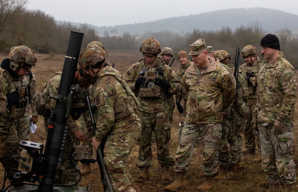 10th Mountain Division visited by Lt. Gen. Joseph Ryan during Combined Resolve 25-1