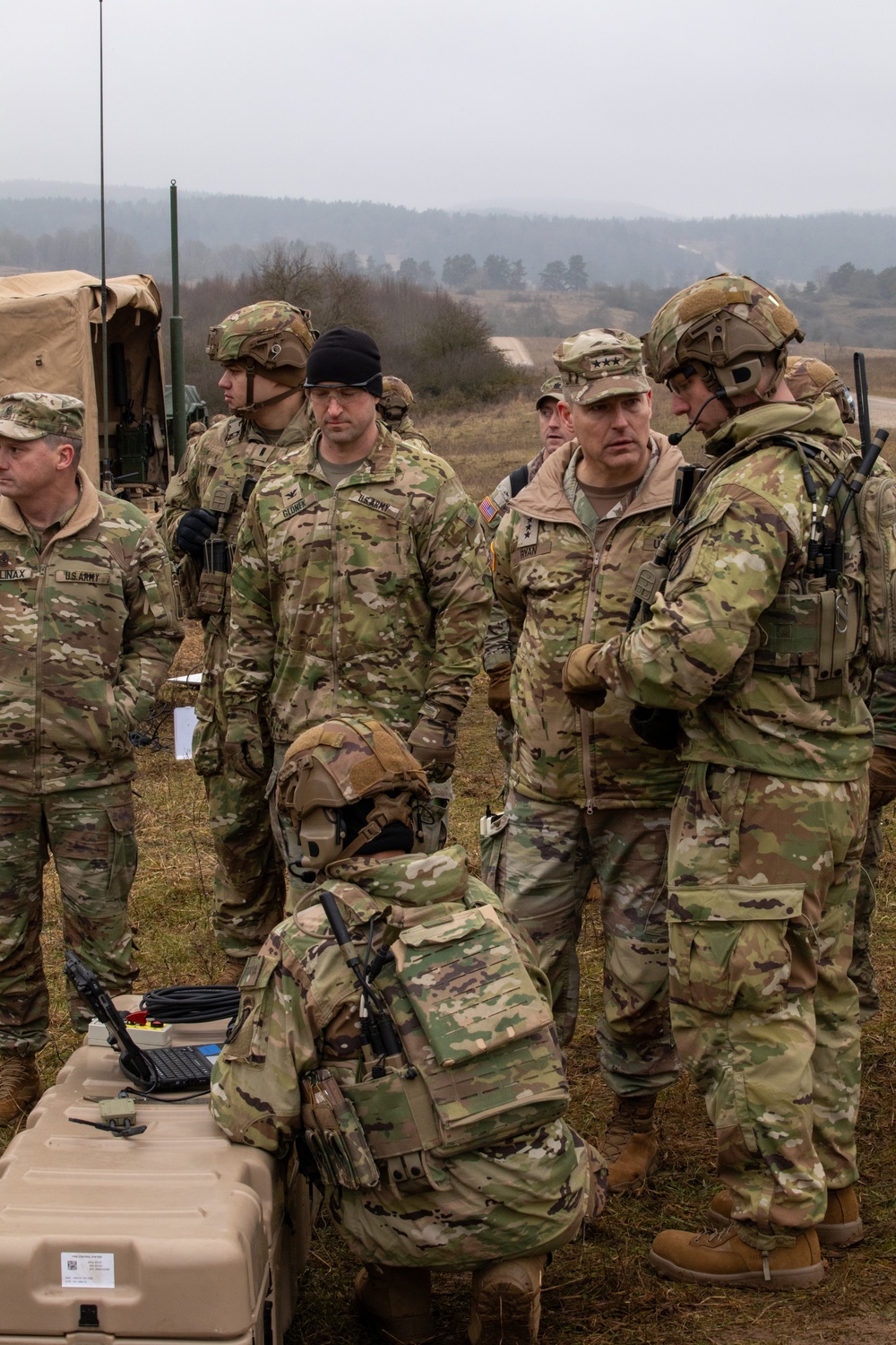 10th Mountain Division visited by Lt. Gen. Joseph Ryan during Combined Resolve 25-1