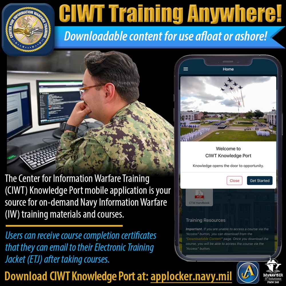 Enhanced CIWT mobile app now available for download, enrollment