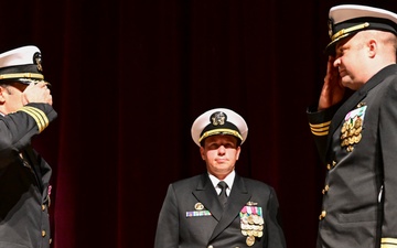 USS Pasadena (SSN 752) Conducts Change of Command