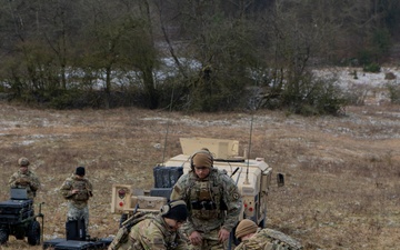 10th Mountain Division train on the Anduril Ghost X Small Unmanned Aircraft System during Combined Resolve