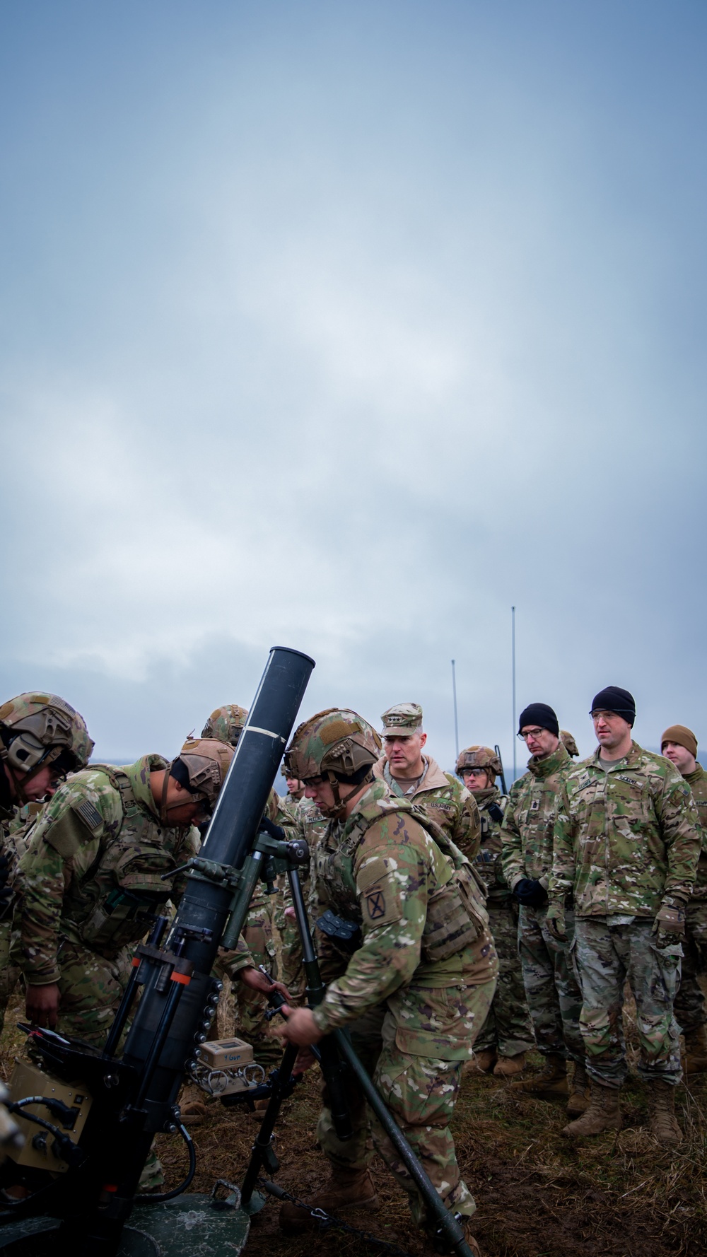 U.S. Army Deputy Chief of Staff Ryan visits 10th Mountain Division during new technology rollout