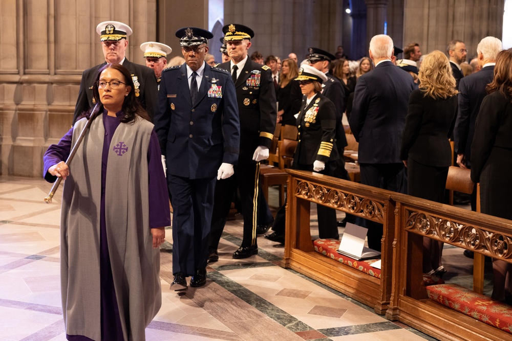 State Funeral held for President Jimmy Carter at Washington National Cathedral