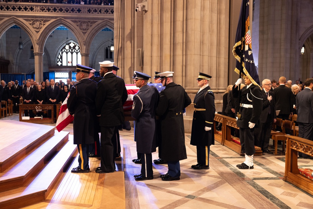 State Funeral held for President Jimmy Carter at Washington National Cathedral