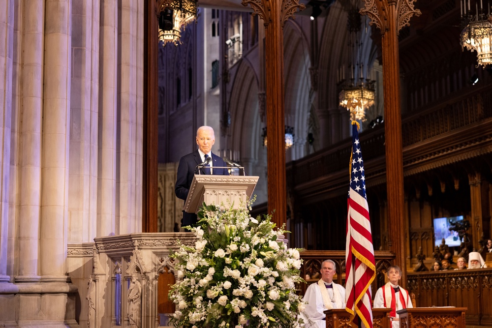 State Funeral held for President Jimmy Carter at Washington National Cathedral