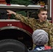 Cub Scouts deliver popcorn to 114th Fighter Wing