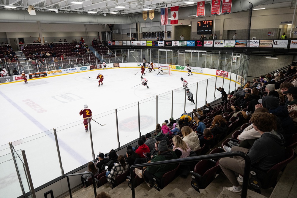 Minot State University hosts military appreciation game