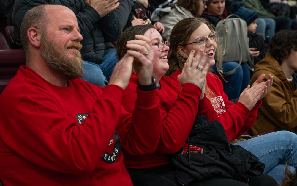 Minot State University hosts military appreciation game