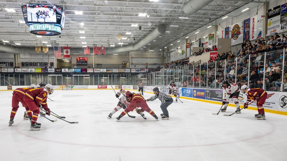 Minot State University hosts military appreciation game