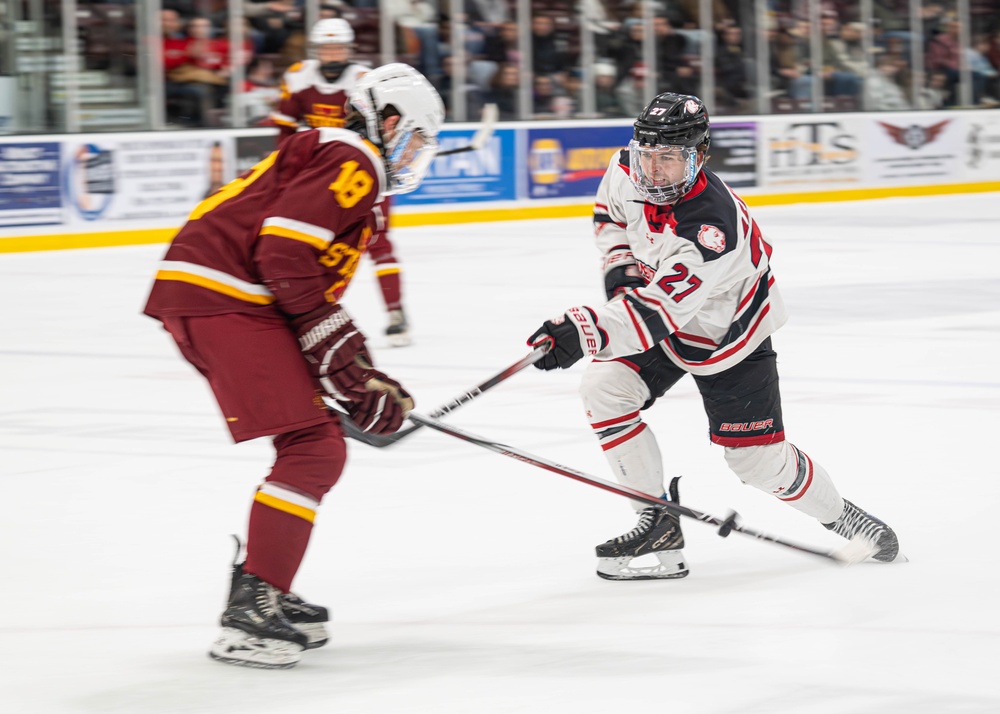 Minot State University hosts military appreciation game