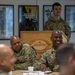 10th Mountain Division commanders conduct command team discussion during Combined Resolve