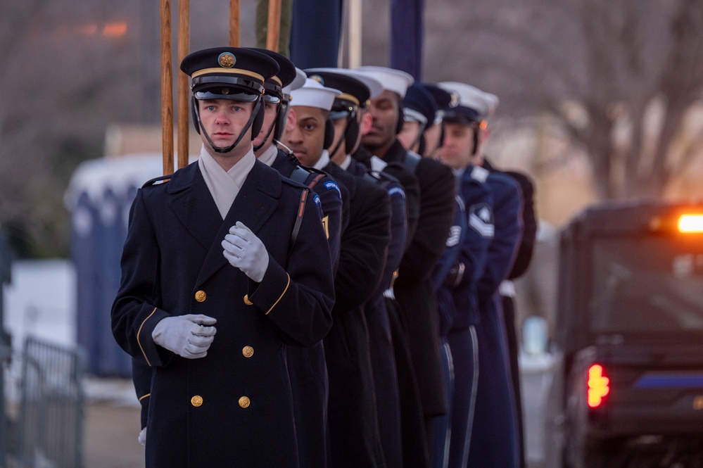 Rehearsal - 60th Presidential Inauguration