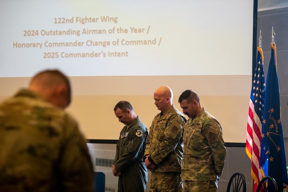 122nd Fighter Wing Announces Base Airmen of the Year