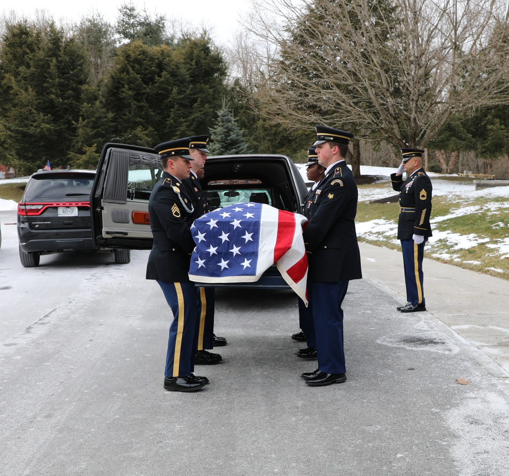 DVIDS - Images - Military Funeral services for retired Army National ...