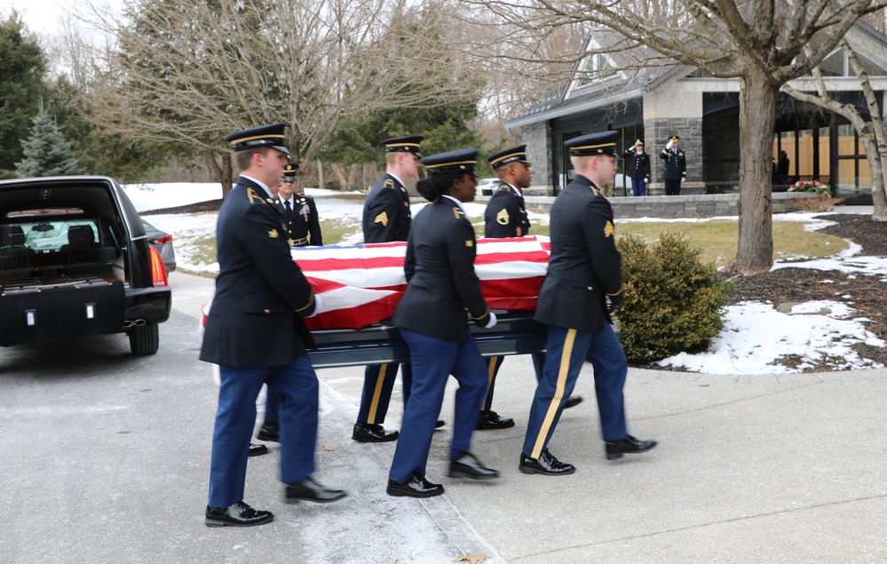 DVIDS - Images - Military Funeral services for retired Army National ...