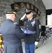 Military Funeral services for retired Army National Guard Lt. Col. James Coyne