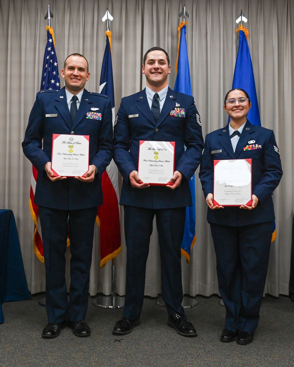 Texas Air National Guard Honors Top Airmen at Annual OAY Awards