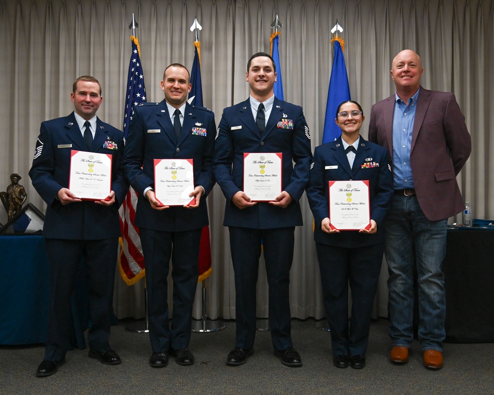 Texas Air National Guard Honors Top Airmen at Annual OAY Awards