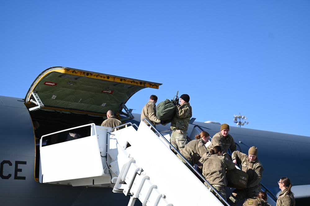 Iowa National Guard Arrive to Support 60th Presidential Inauguration