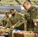 Airmen Receive Snacks During JRSOI for Presidential Inauguration