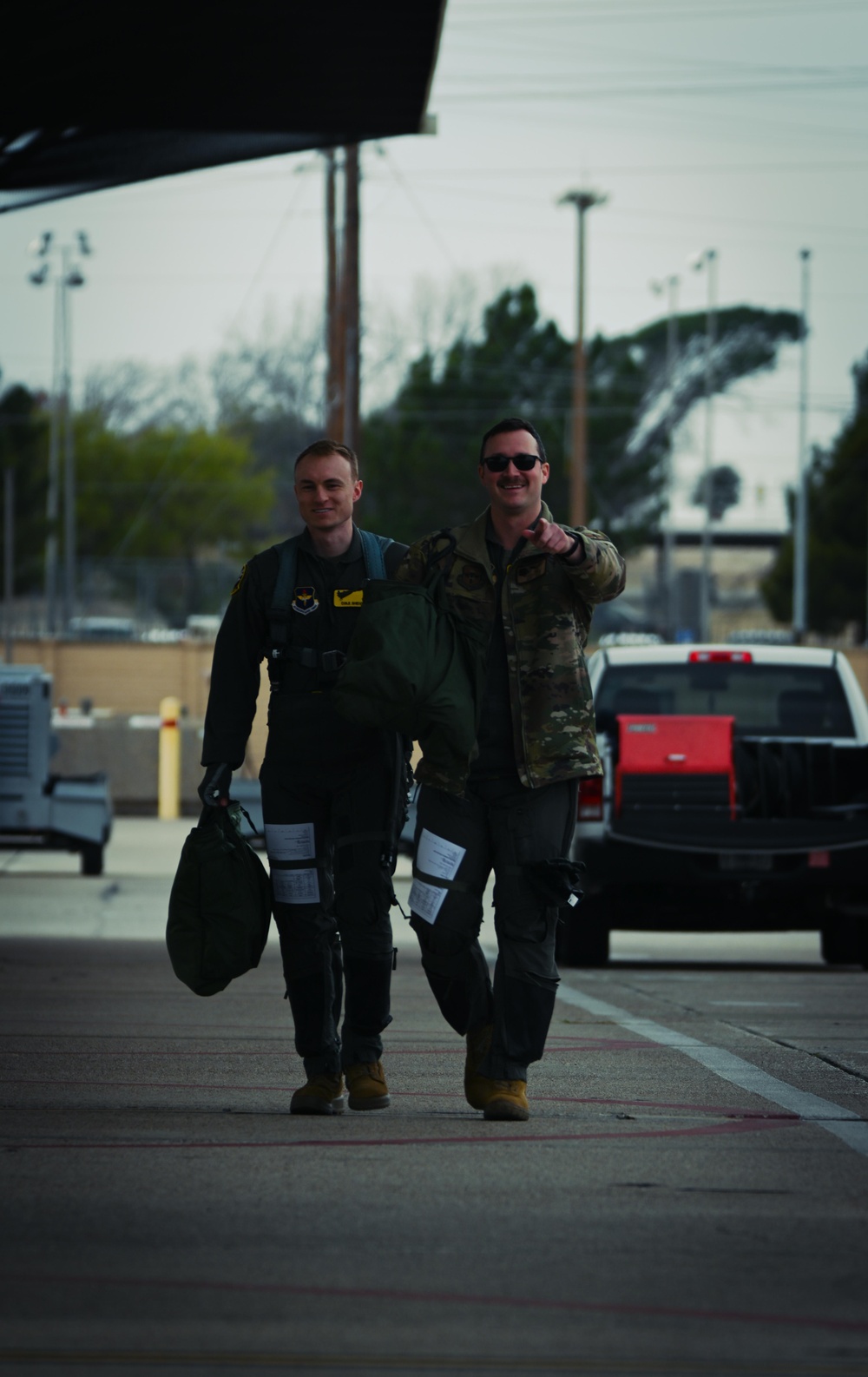 From the flightline at Laughlin AFB