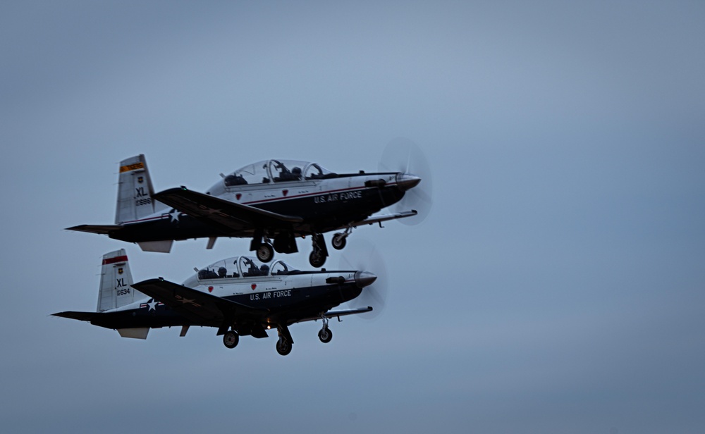 From the flightline at Laughlin AFB