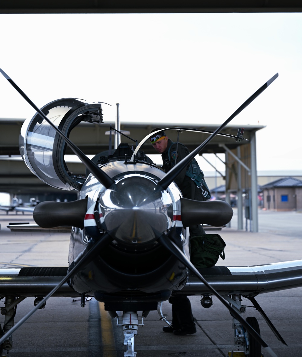 From the flightline at Laughlin AFB