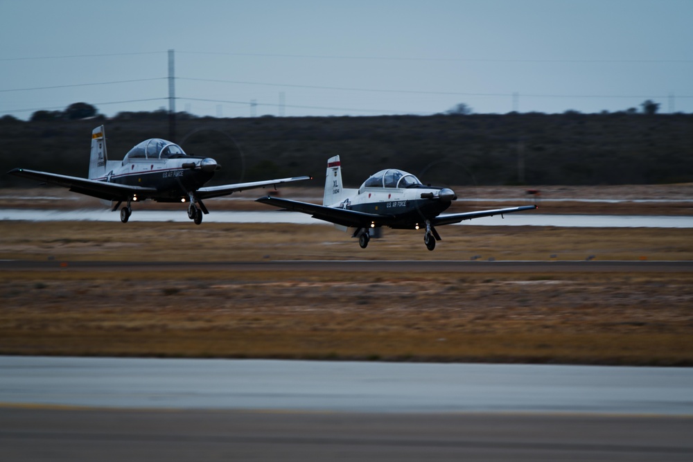 From the flightline at Laughlin AFB