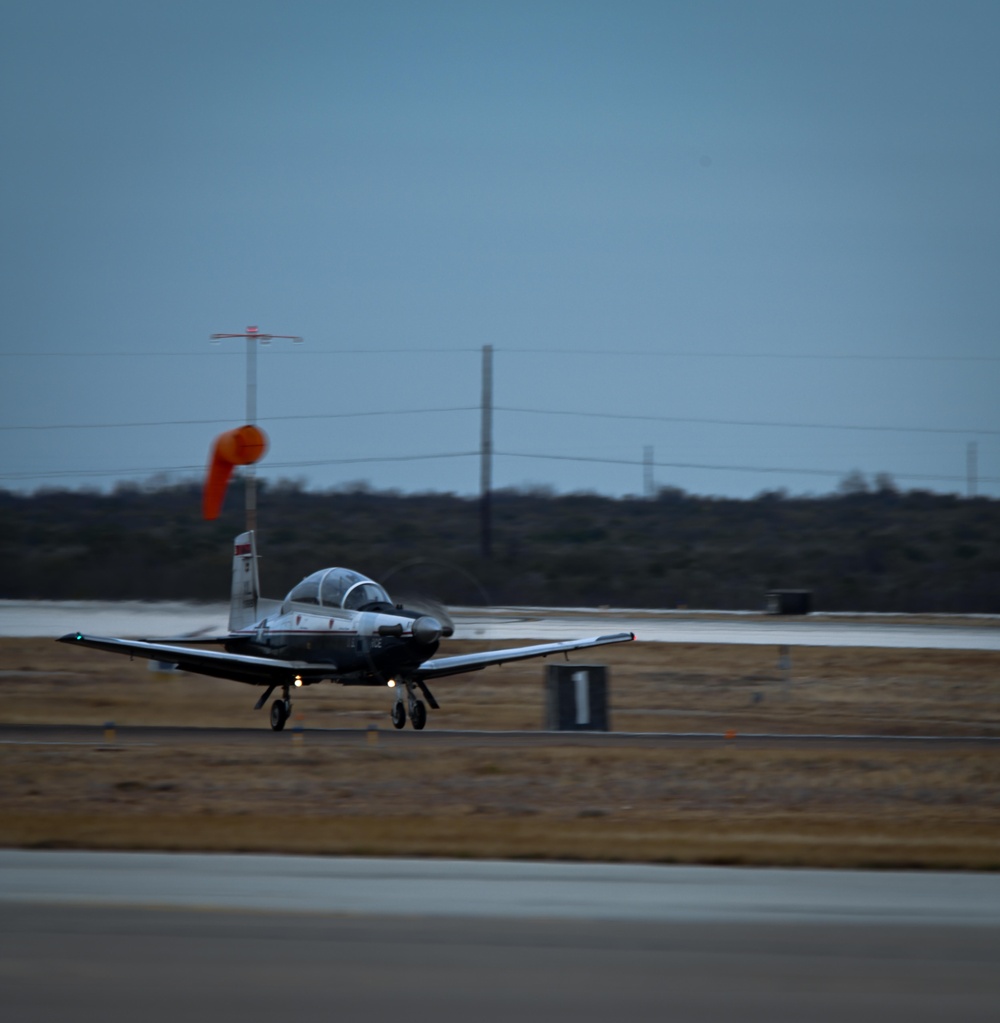 From the flightline at Laughlin AFB