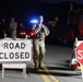 270th MP Company stands watch at TCP's around the Palisades Fire