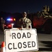 270th MP Company stands watch at TCP's around the Palisades Fire