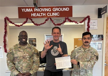 YPG chaplain reaches goal of perfect score on Army Combat Fitness Test