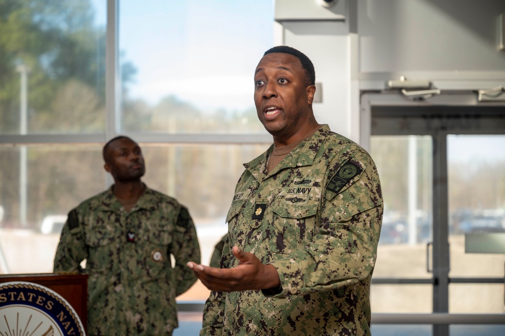 Commander, Navy Recruiting Command commemorates MLK Day