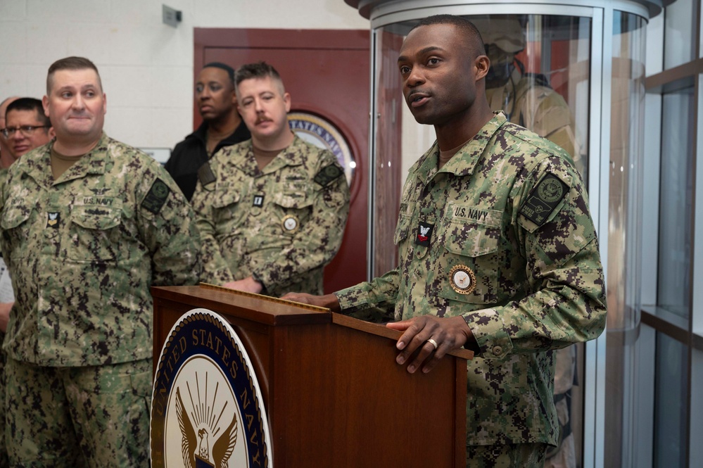 Commander, Navy Recruiting Command commemorates MLK Day