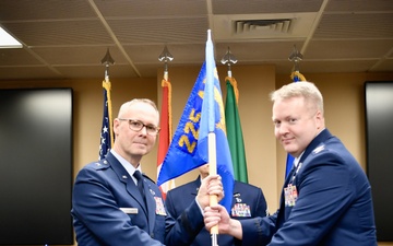 Huhmann takes command of the 225th Air Defense Group