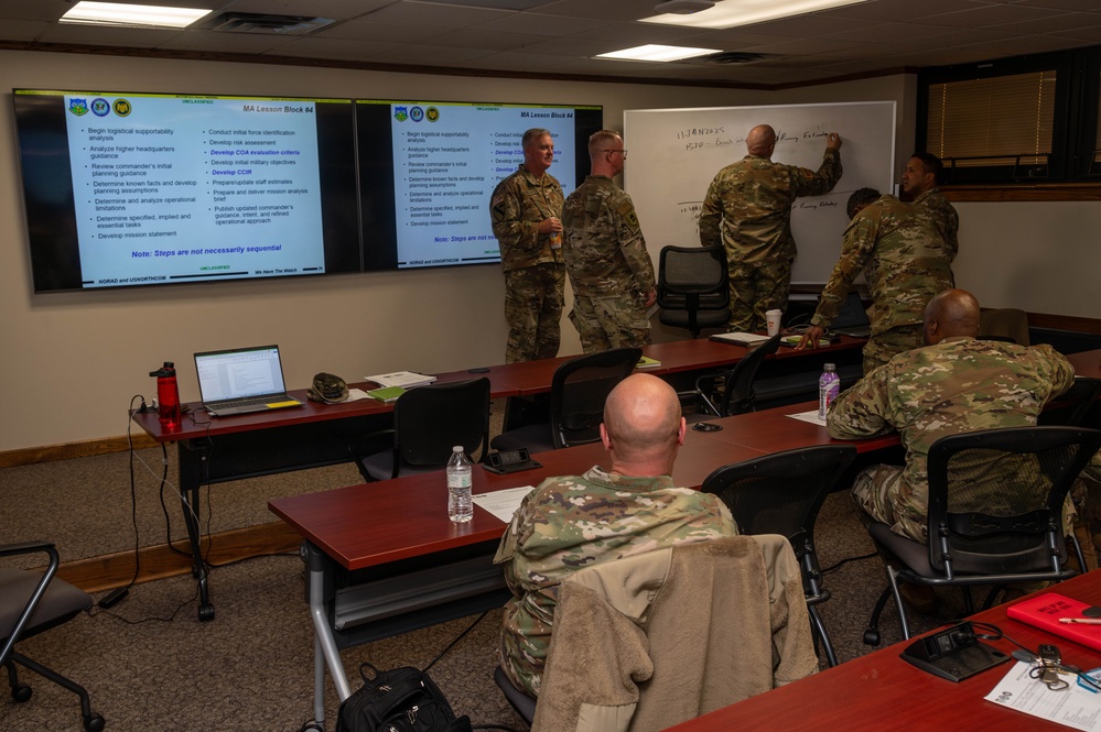 NJNG hosts NORAD, USNORTHCOM Joint Staff training course