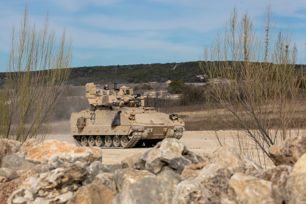 Grey Wolf conducts Combined Arms Live Fire Exercise