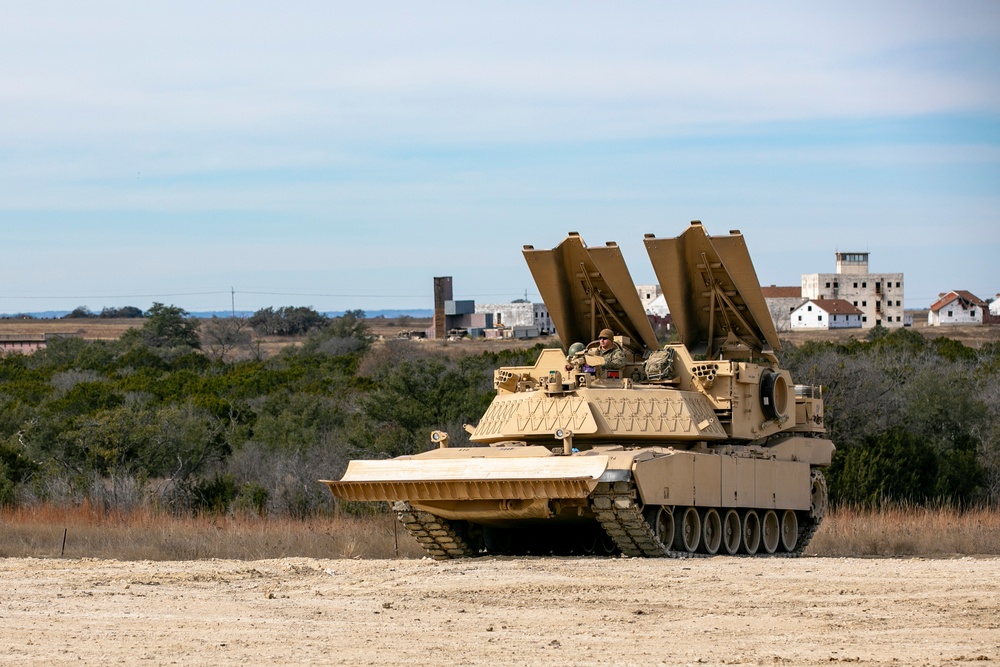 Grey Wolf Brigade conducts Combined Arms Live Fire Exercise