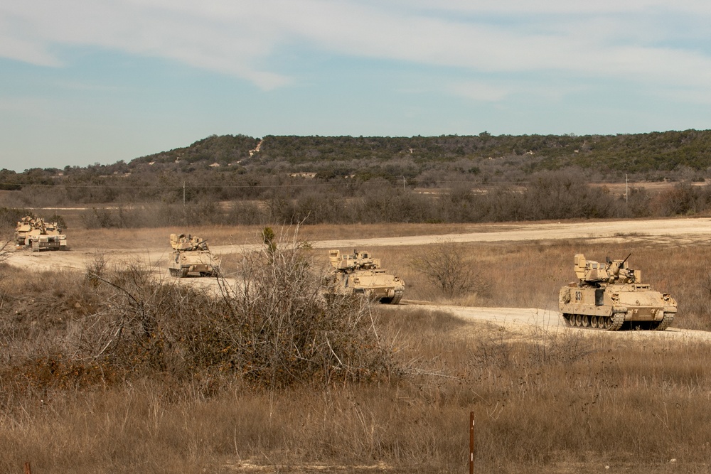 Grey Wolf conducts Combined Arms Live Fire Exercise