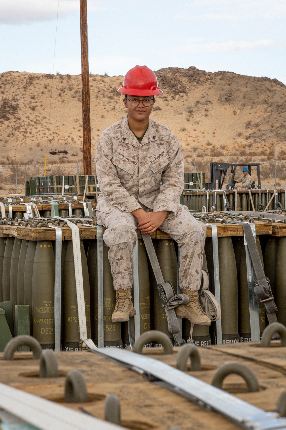 MCAGCC Center Magazine Area prepares for Service Level Training Exercise 1-25