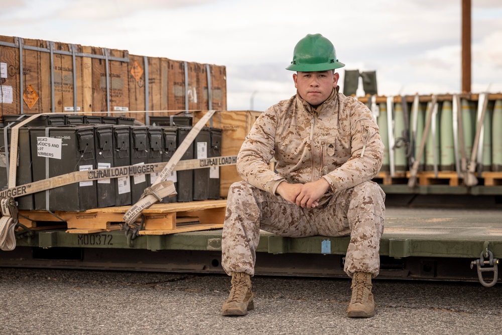 MCAGCC Center Magazine Area prepares for Service Level Training Exercise 1-25