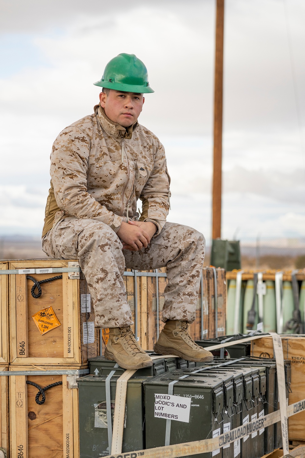 MCAGCC Center Magazine Area prepares for Service Level Training Exercise 1-25