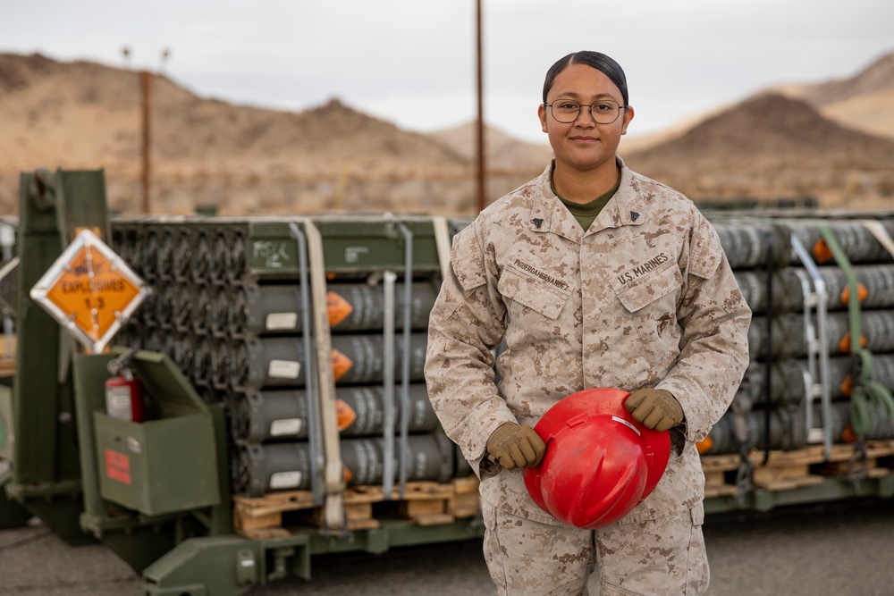 MCAGCC Center Magazine Area prepares for Service Level Training Exercise 1-25