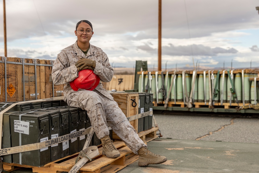 MCAGCC Center Magazine Area prepares for Service Level Training Exercise 1-25