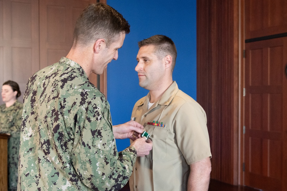 U.S. Navy Band honors shipmate selected for commission