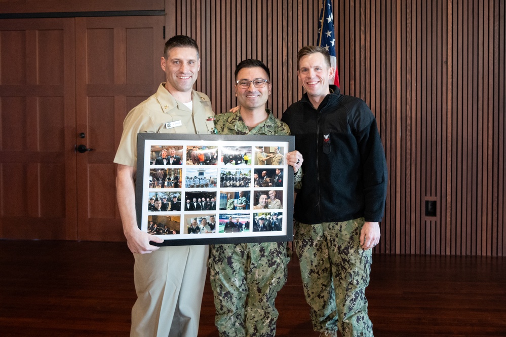 U.S. Navy Band honors shipmate selected for commission