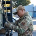 129th LRS Members Prepare Equipment in Support of LA Fire