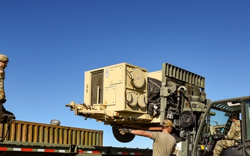 129th LRS Members Prepare Equipment in Support of LA Fire