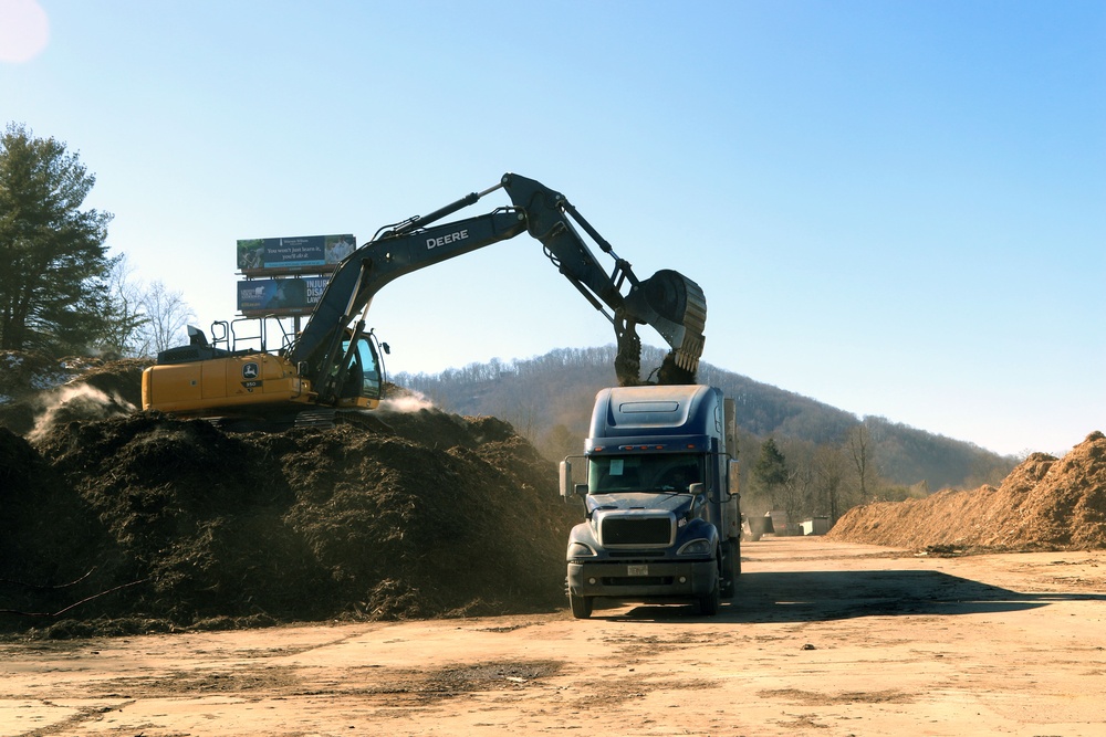 USACE continues debris removal efforts in Swannanoa